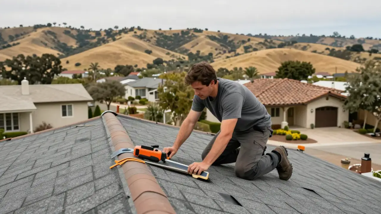 How to repair roof leak: roof repair